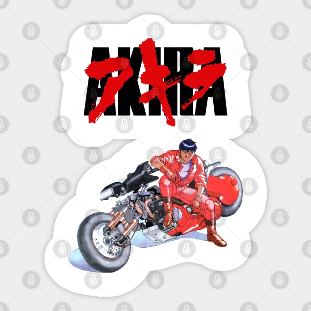 Akira Sticker by pherpher